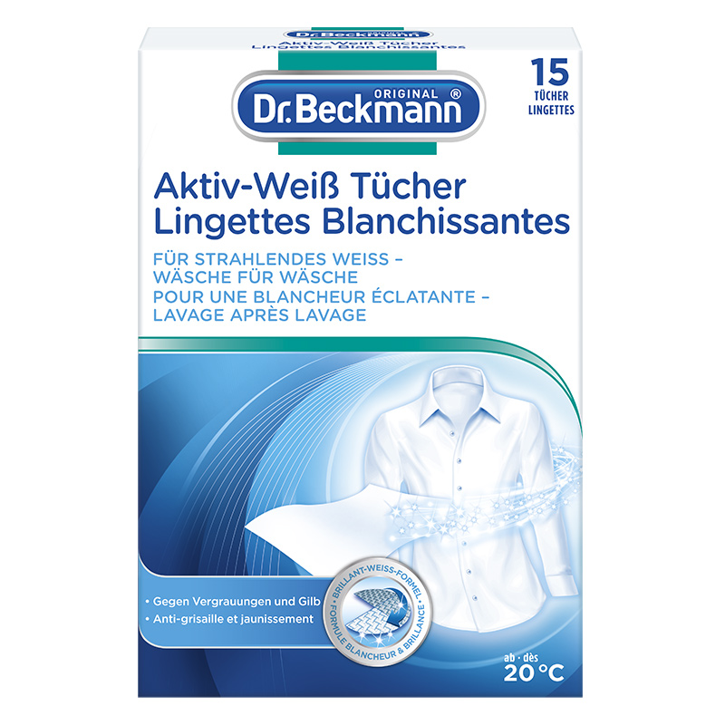 DR BECKMANN Lingettes blanchissantes, image principale