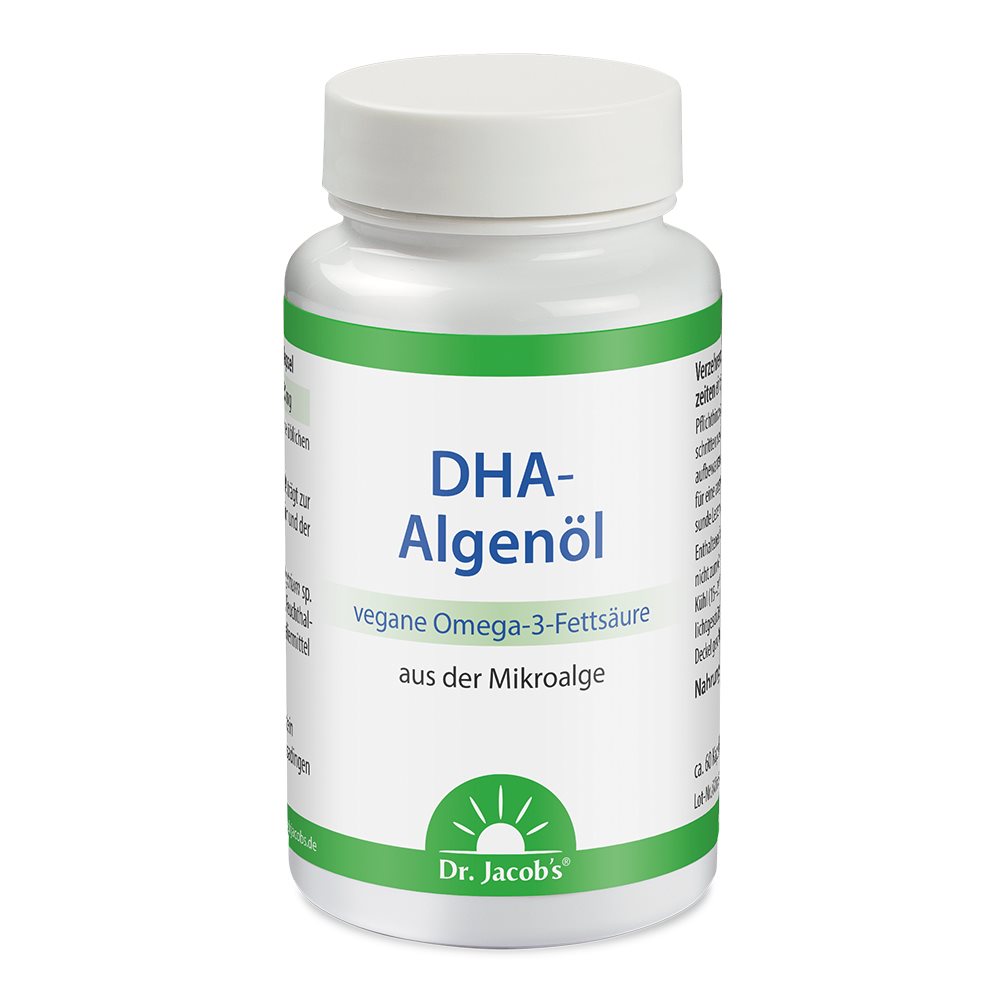 DR. JACOB'S DHA-Algenöl Omega-3