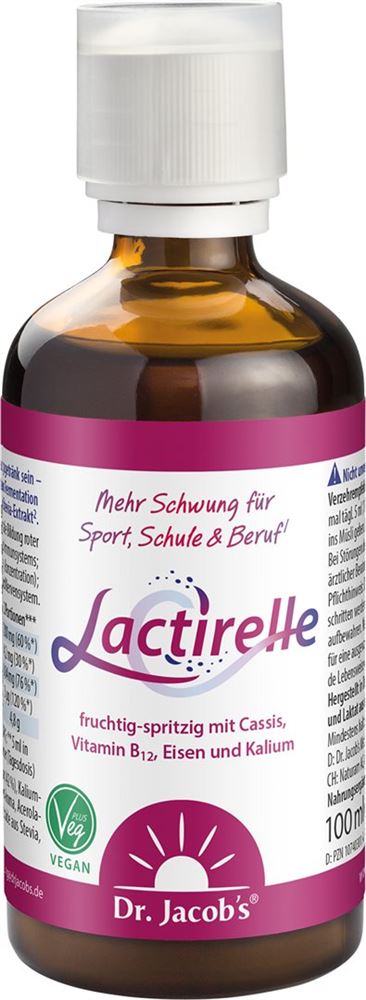 DR. JACOB'S Lactirelle Milchsäure-Cassis-Konzentrat