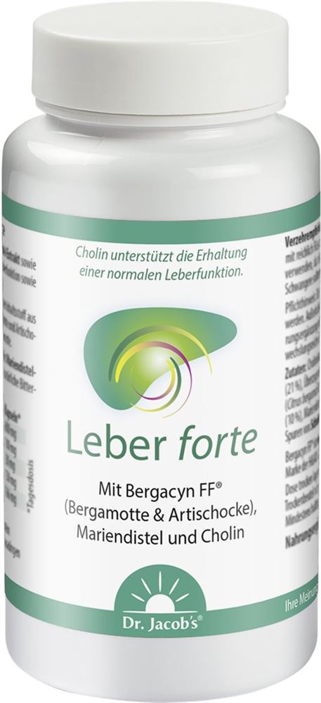 DR. JACOB'S Leber forte Bergamotte