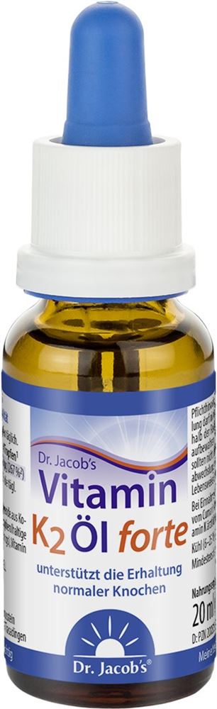 DR. JACOB'S Vitamin K2 Öl forte 50 mcg