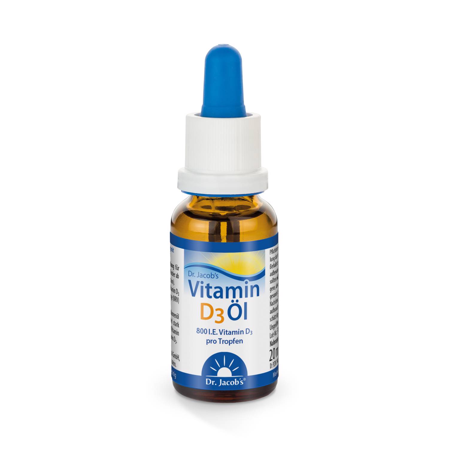 DR. JACOB'S vitamine D3 huile gouttes 800 IE, image principale