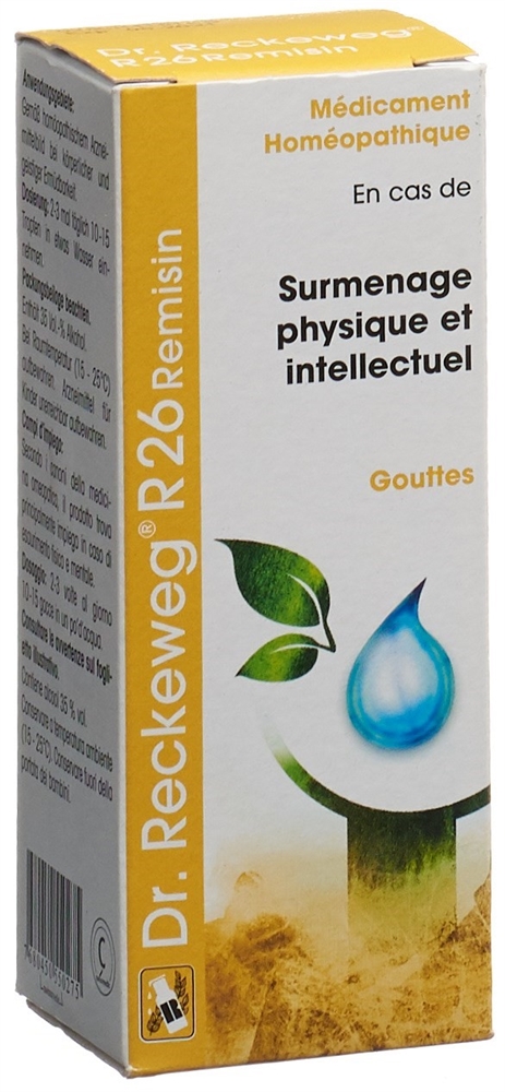 Dr. Reckeweg R26 Remisin, image 2 sur 2