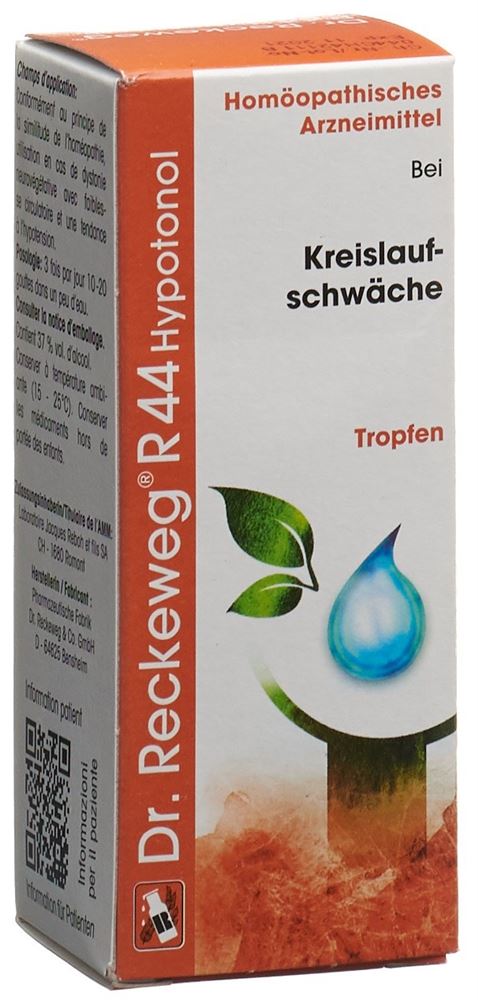 Dr. Reckeweg R44 Hypotonol, Hauptbild