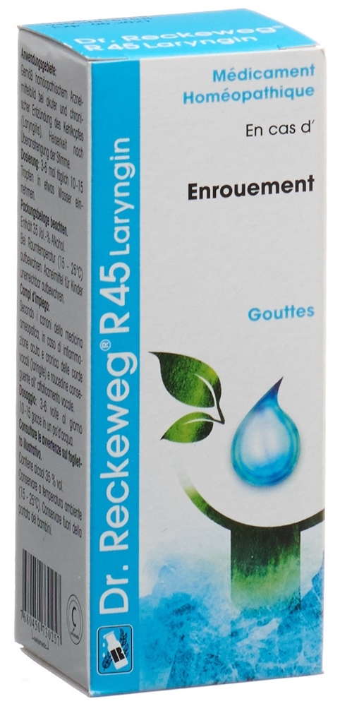 Dr. Reckeweg R45 Laryngin, image 2 sur 3
