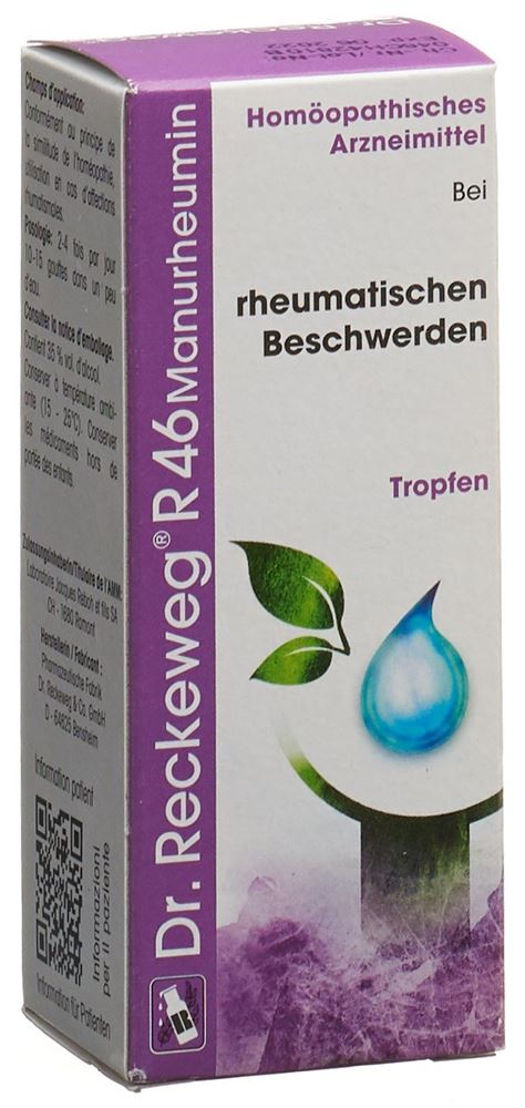 Dr. Reckeweg R46 Manurheumin, Hauptbild
