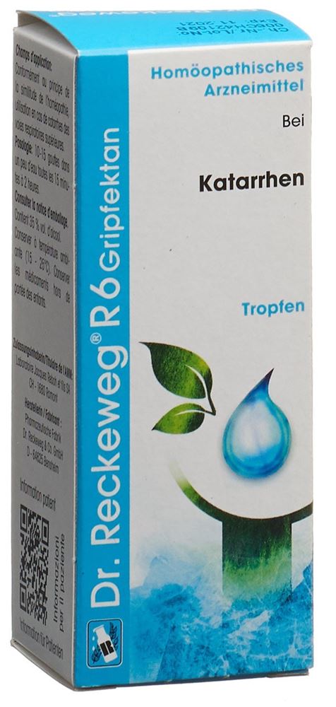 Dr. Reckeweg R6 Gripfektan, image principale Dr. Reckeweg R6 Gripfektan, image principale