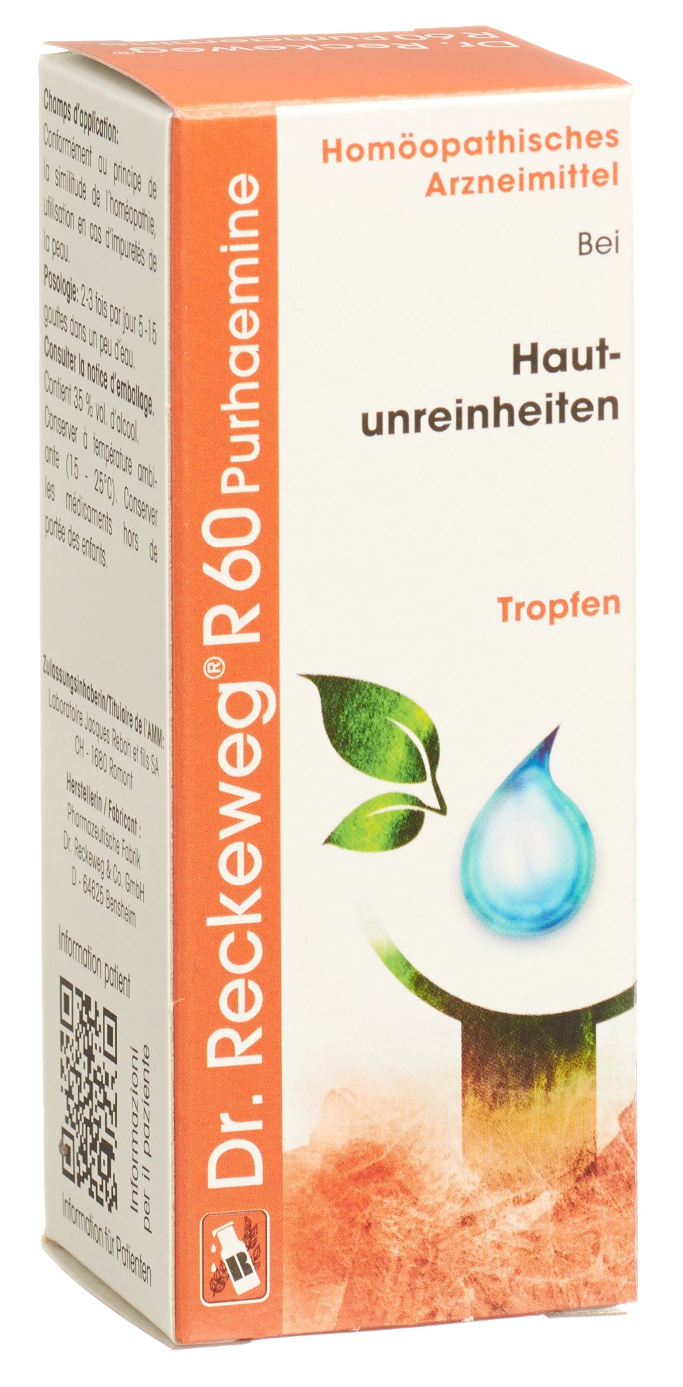 Dr. Reckeweg R60 Purhaemine, image principale