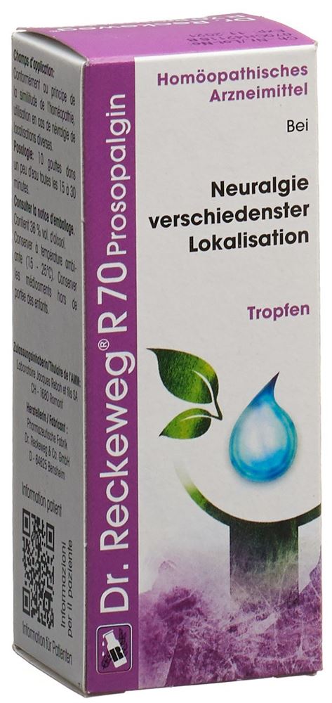Dr. Reckeweg R70 Prosopalgin, Hauptbild