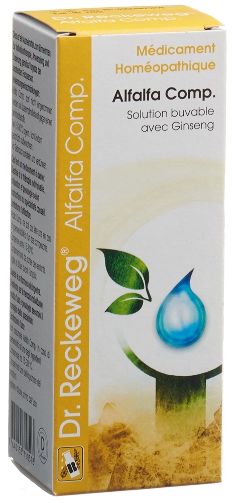 Dr. Reckeweg R95 Alfalfa Comp., image 2 sur 2