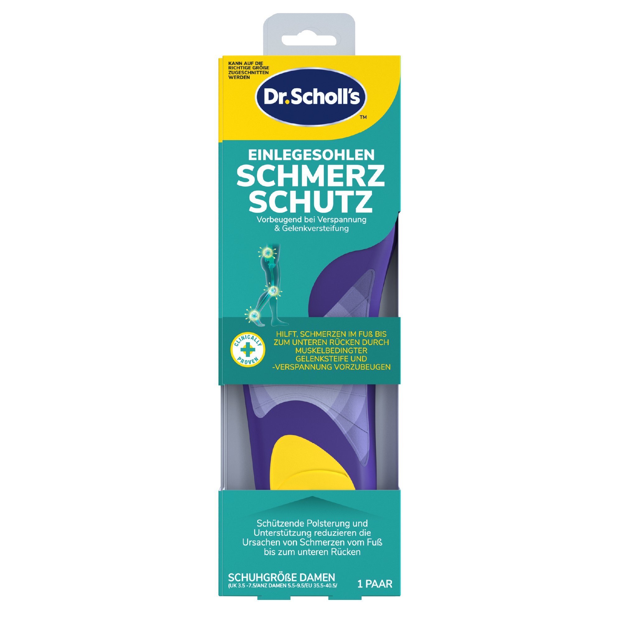 DR. SCHOLL'S aide à prévenir semelles