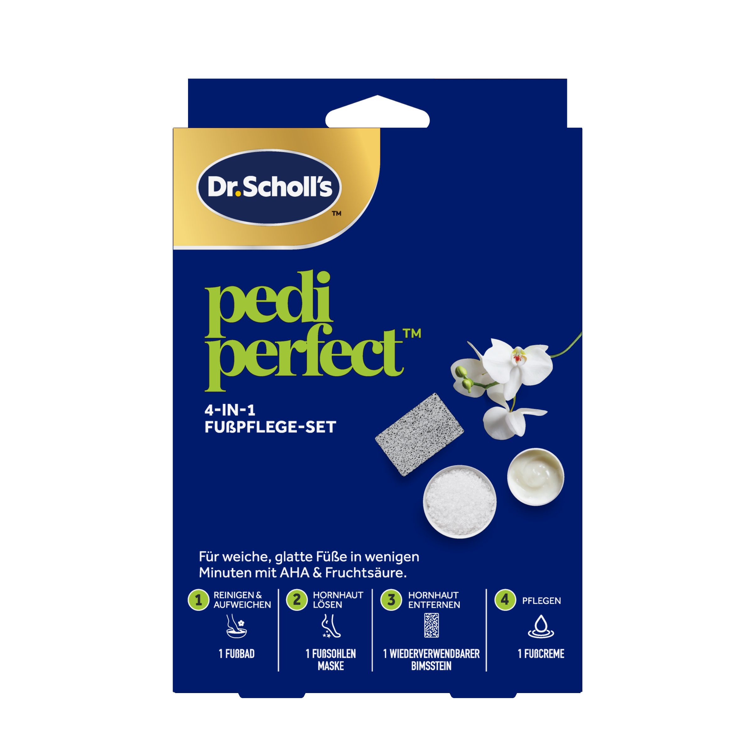 DR. SCHOLL'S Pedi Perfect kit de soins pieds