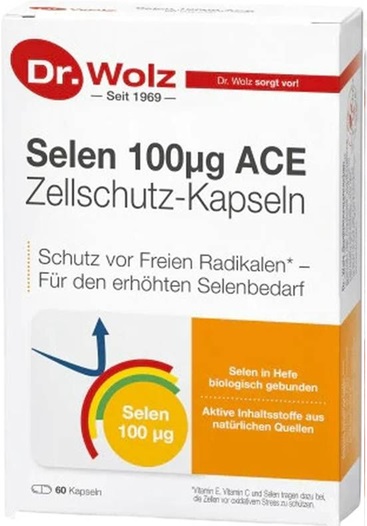DR. WOLZ sélenium ACE protection de cellules 100 mcg