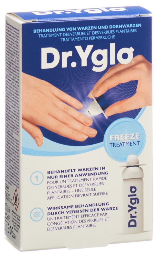 DR. YGLO Kryotherapie Vereisung von Warzen