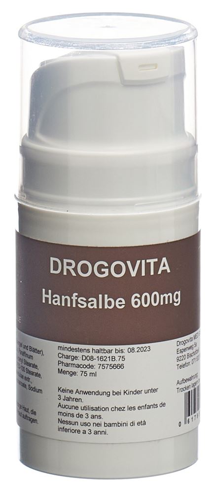 DROGOVITA Hanfsalbe 600 mg