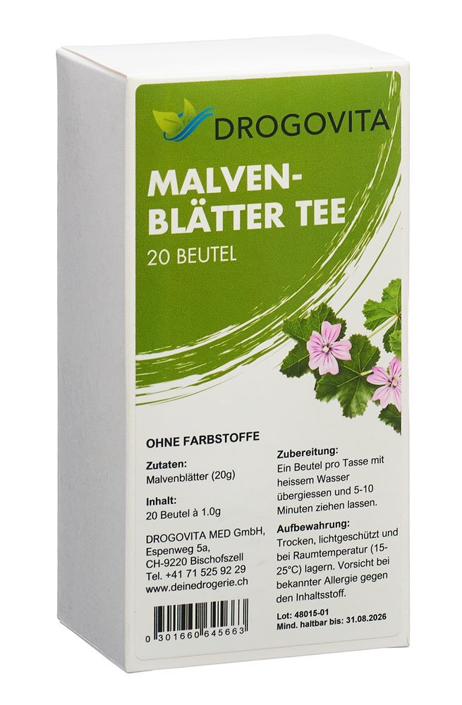 DROGOVITA Malvenblätter Tee, Hauptbild