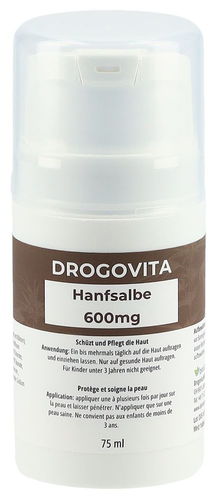 DROGOVITA pommade au chanvre 600 mg