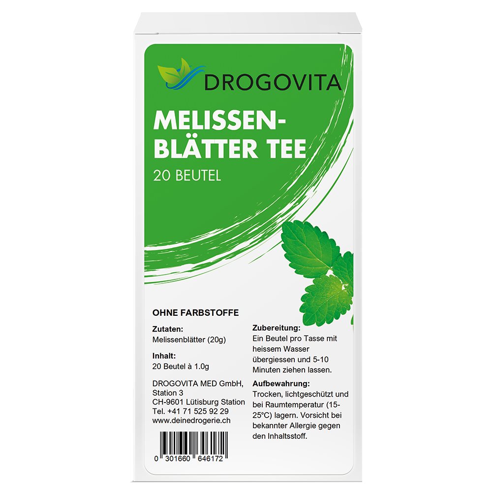 DROGOVITA tisane de mélisse