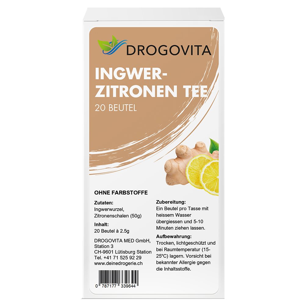 DROGOVITA tisane gingembre-citron