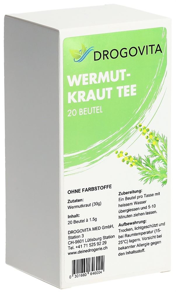 DROGOVITA Wermut Tee, Hauptbild