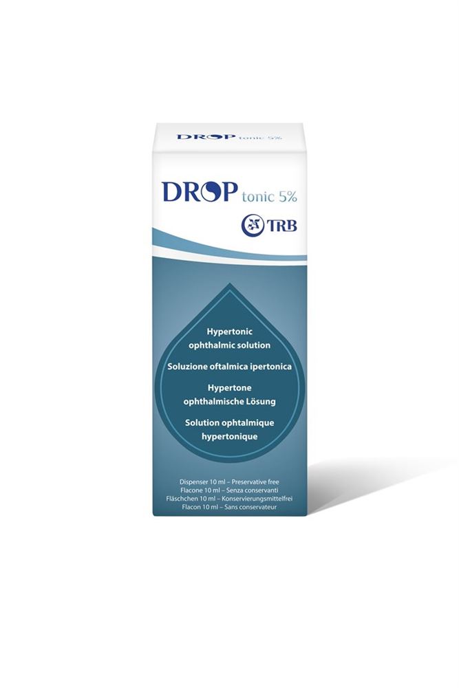 DROPTONIC Gtt Opht 5 % Fl 10 ml, Hauptbild