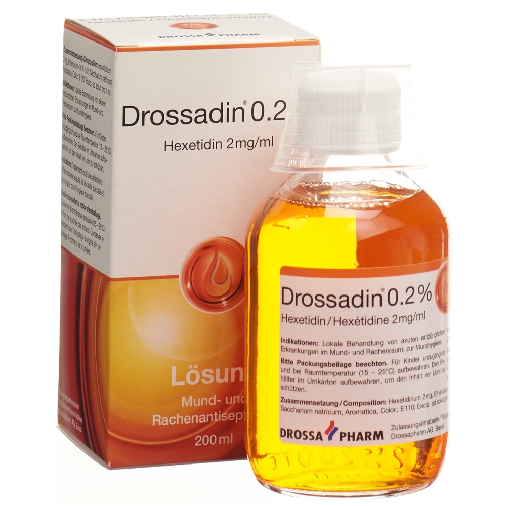 DROSSADIN Lös 0.2 % orange Fl 200 ml, Hauptbild