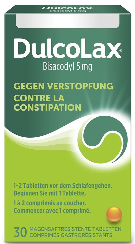 DULCOLAX Bisacodyl 5 mg
