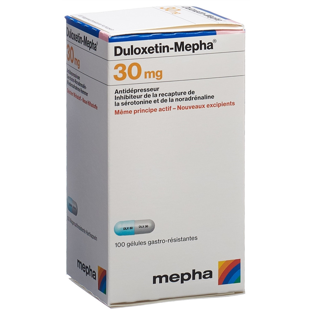 DULOXETINE Mepha 30 mg, image 2 sur 2