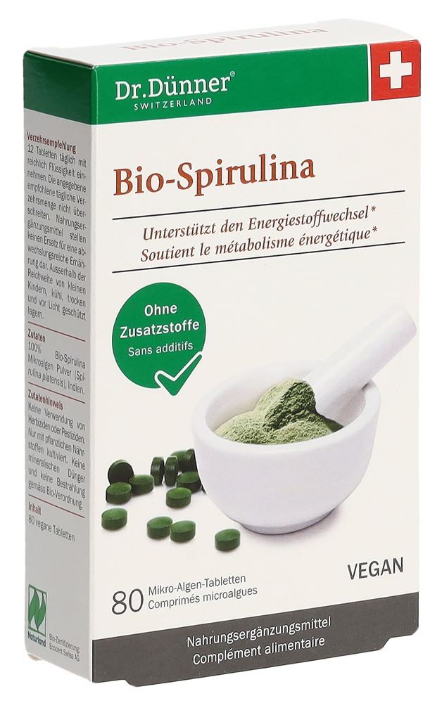 DUENNER Bio Spirulina vitalité
