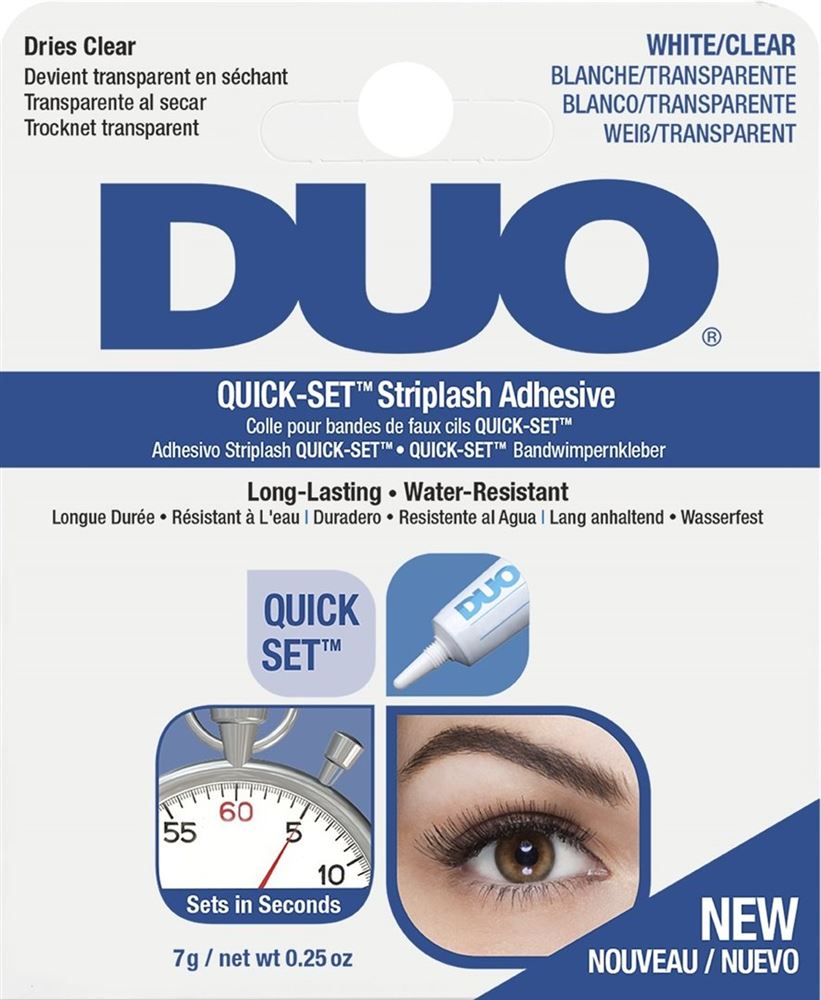 DUO Quick Set Adhesive Clear