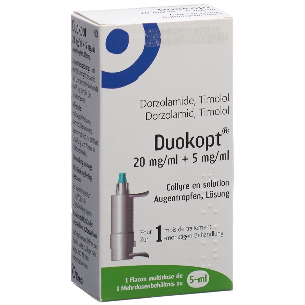 DUOKOPT Gtt Opht Fl 5 ml, Hauptbild