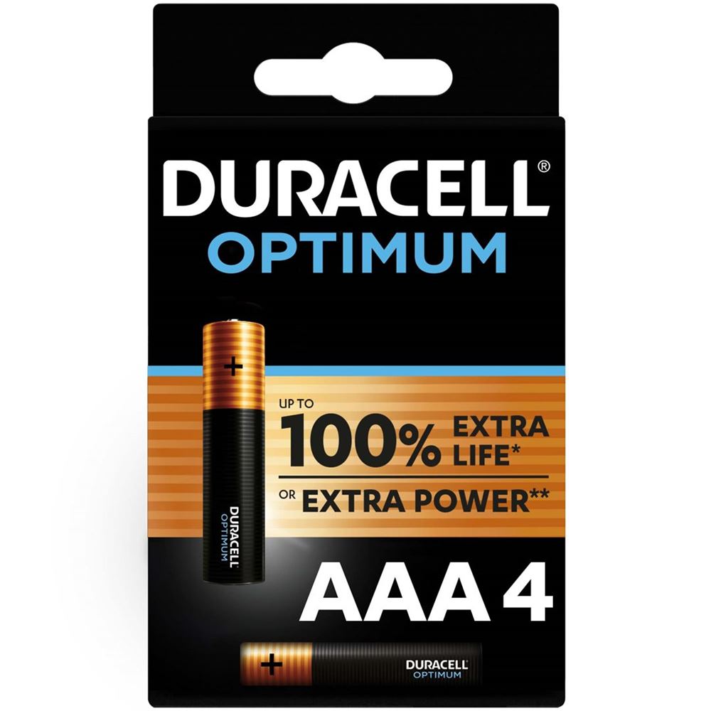 DURACELL Batterie Optimum