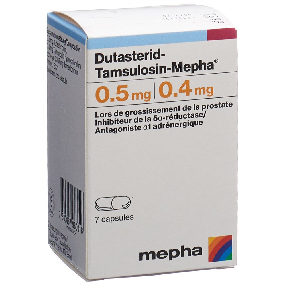 DUTASTERIDE TAMSULOSINE Tamsulosin Mepha, image 2 sur 2