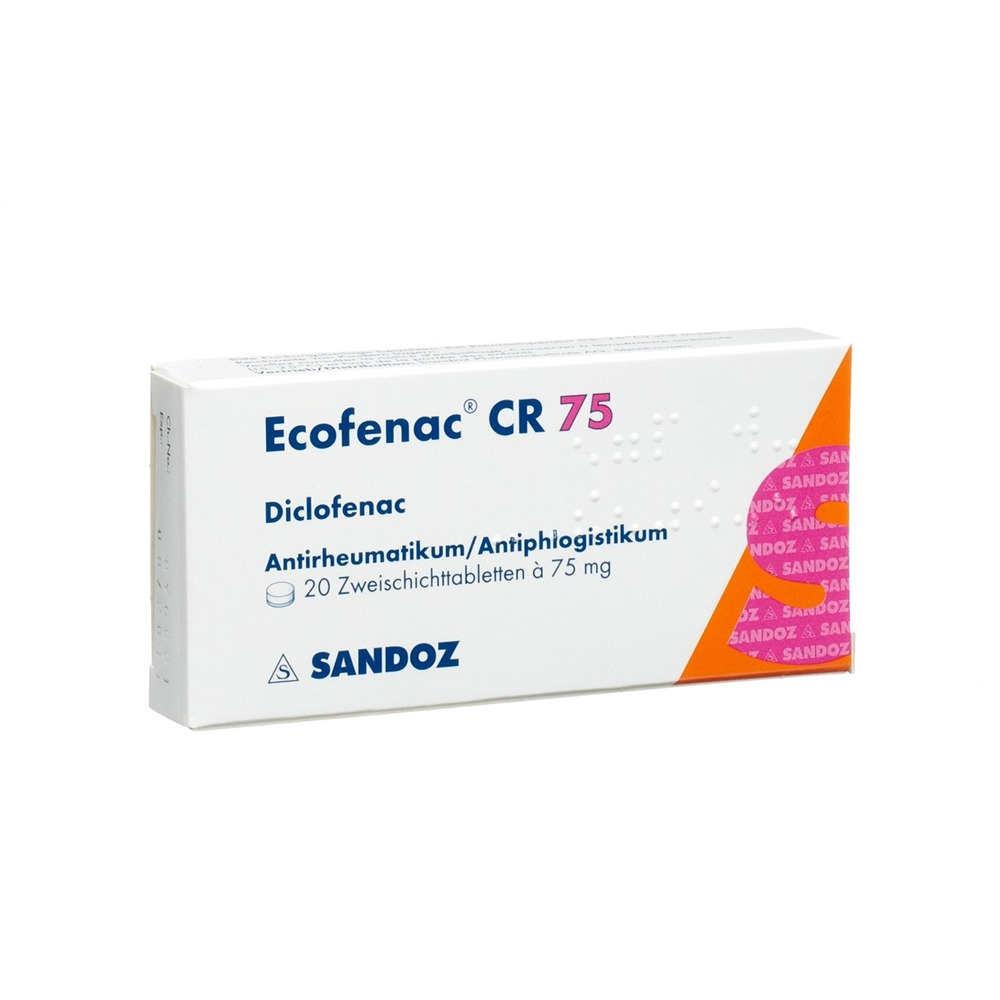 ECOFENAC CR 75 mg, Hauptbild