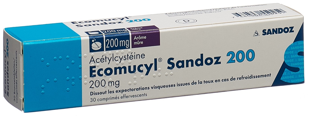 ECOMUCYL Sandoz 200 mg, Bild 4 von 4