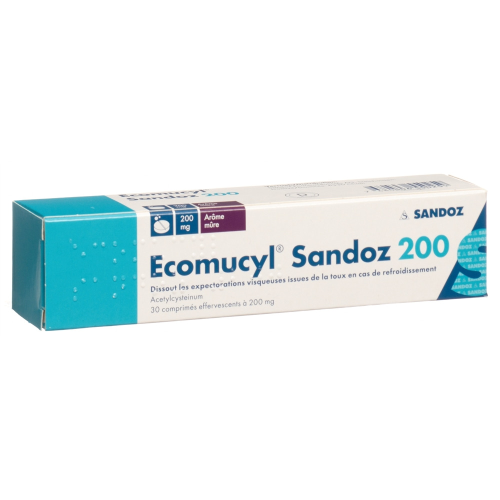 ECOMUCYL Sandoz 200 mg, image 2 sur 4