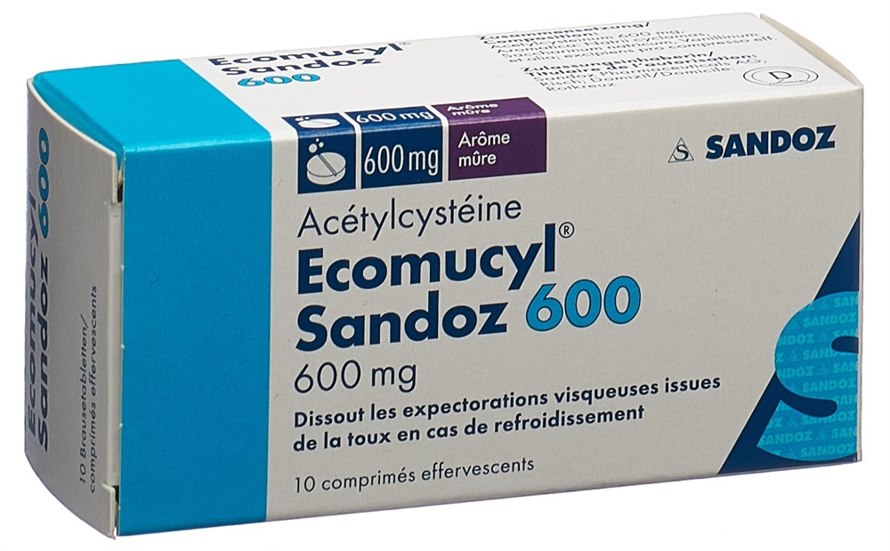 ECOMUCYL Sandoz 600 mg, image 4 sur 4