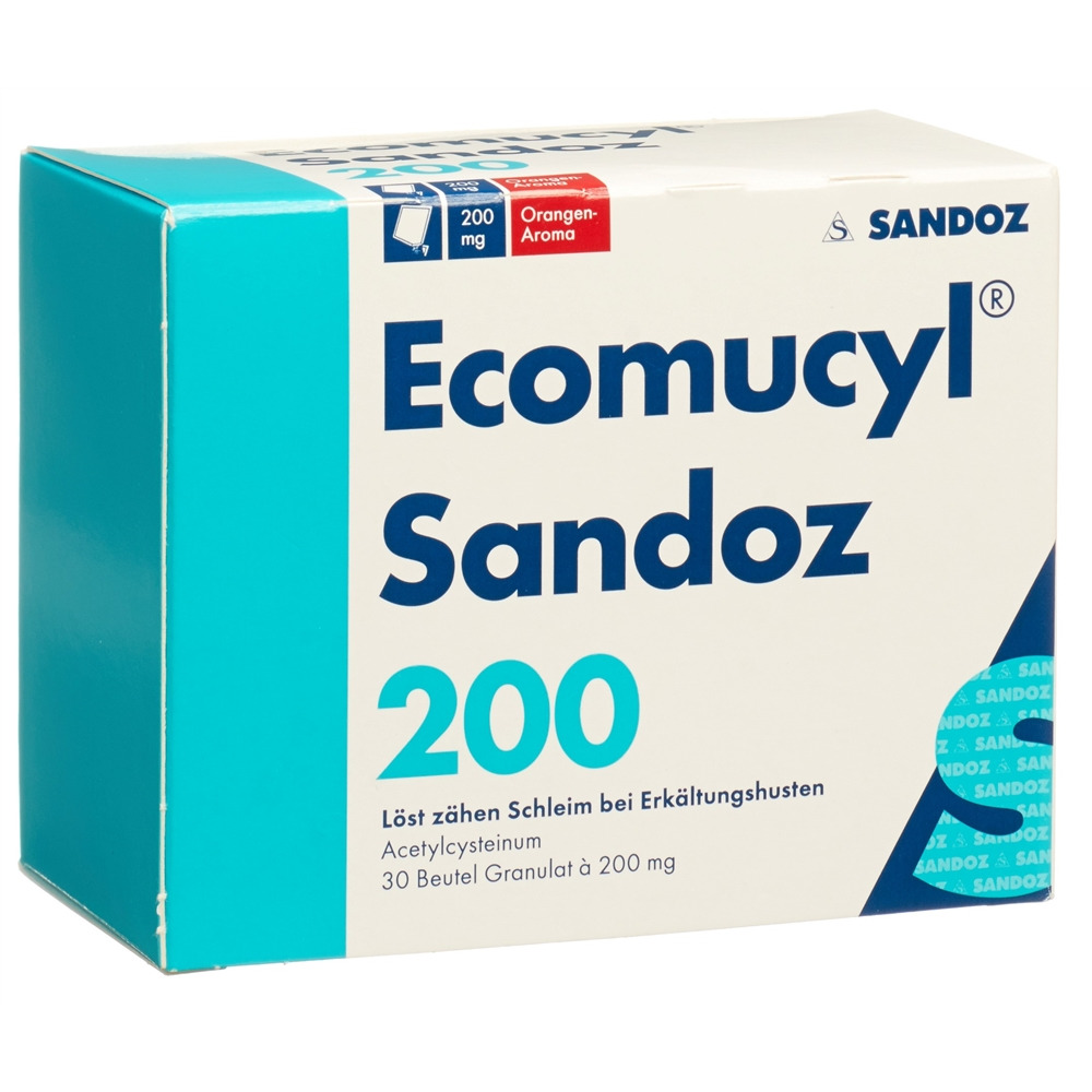 ECOMUCYL Sandoz 200 mg