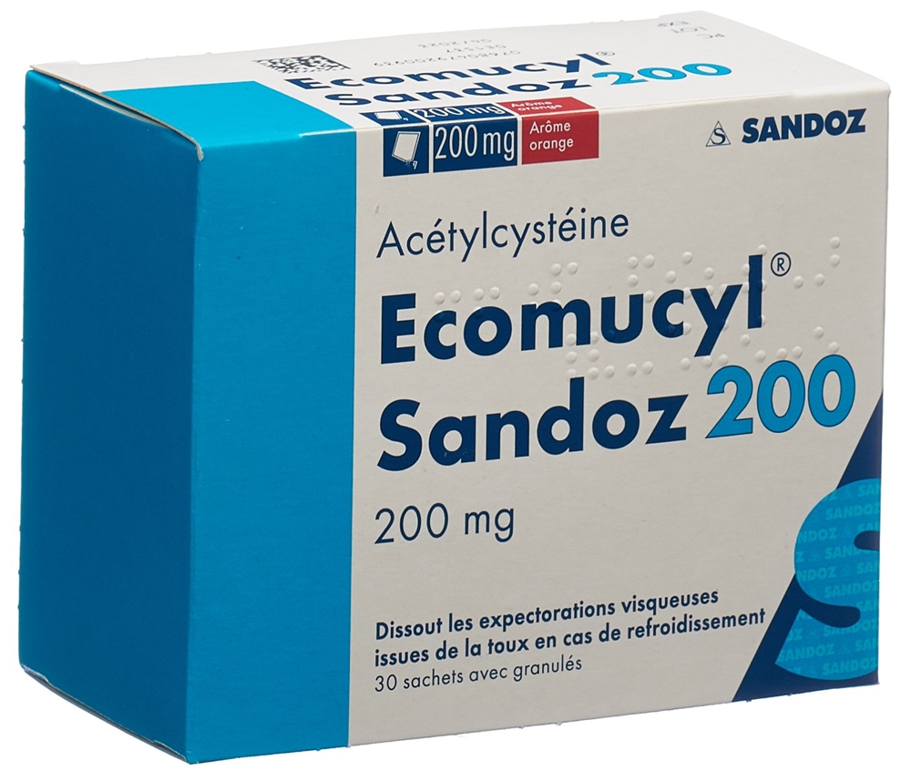 ECOMUCYL Sandoz 200 mg, image 4 sur 4