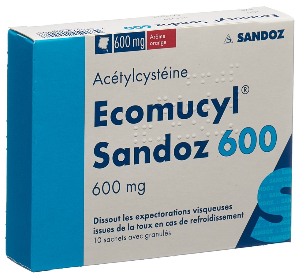 ECOMUCYL Sandoz 600 mg, Bild 4 von 4