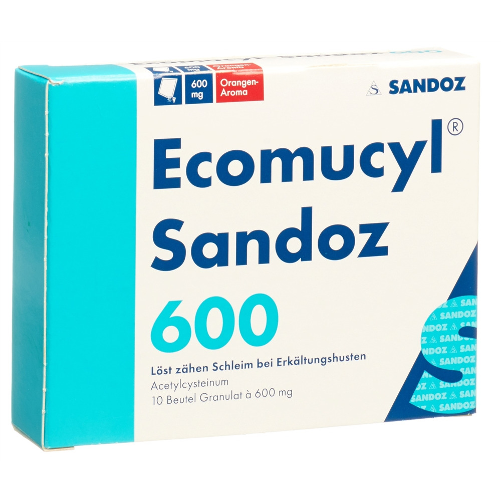 ECOMUCYL Sandoz 600 mg