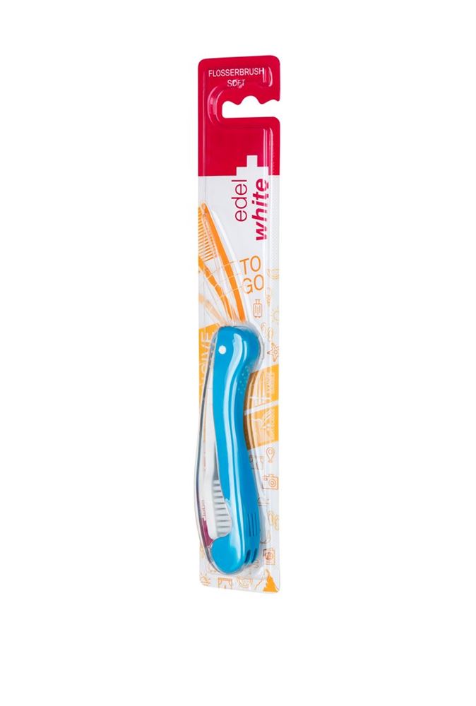 Edel+White Flosserbrush To Go Soft