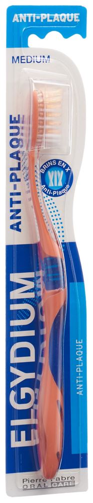 ELGYDIUM Anti-Plaque brosse à dents