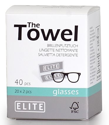 ELITE lingettes nettoyantes lunettes