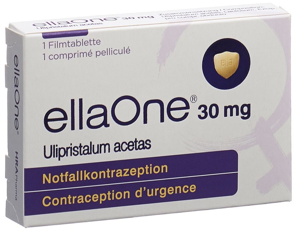 ELLAONE cpr pell 30 mg blist 1 pce, image principale
