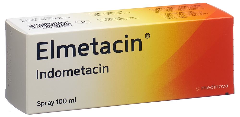 ELMETACIN sol 1 % spr 100 ml