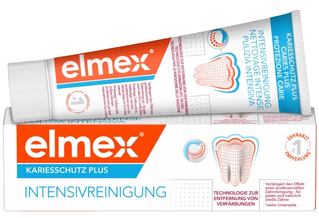 ELMEX NETTOYAGE INTENSE dentifrice, image principale