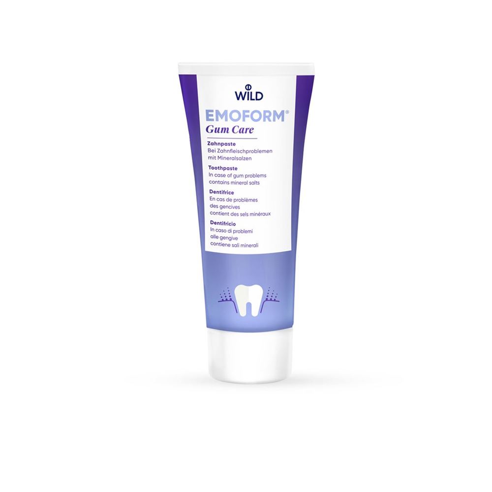 EMOFORM gum care Zahnpaste, Hauptbild