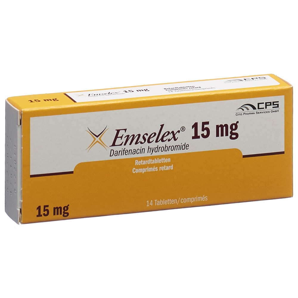 EMSELEX cpr ret 15 mg blist 14 pce, image principale EMSELEX cpr ret 15 mg blist 14 pce, image principale
