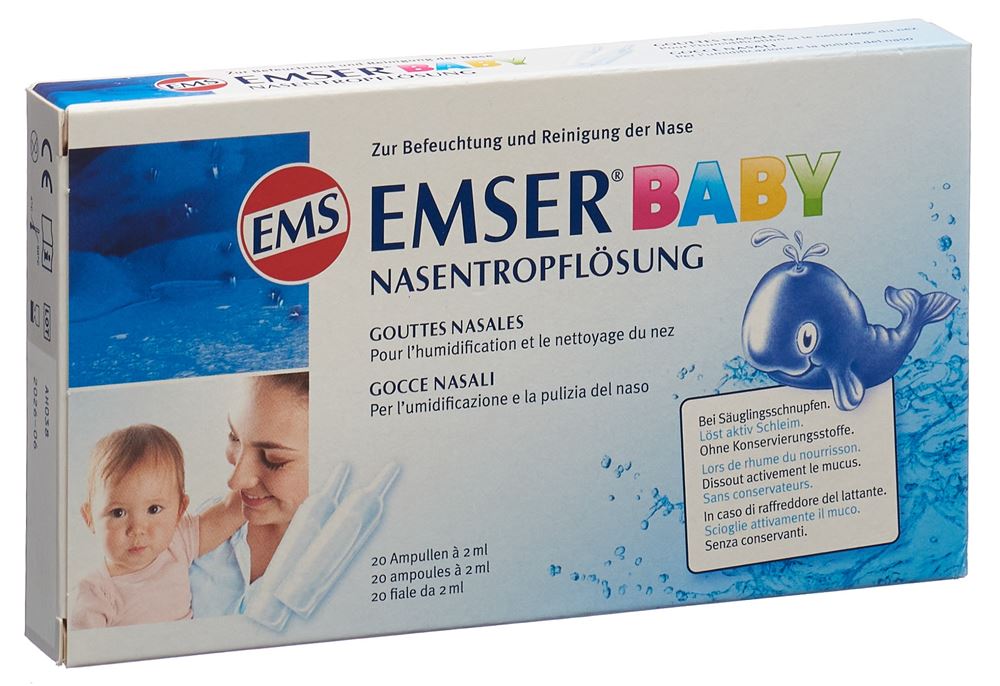 EMSER baby gouttes nasales, image principale